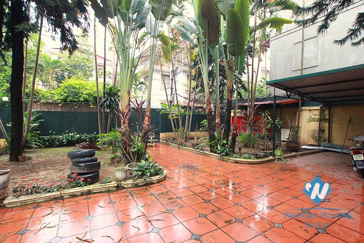 Big house for rent in To Ngoc Van St, Tay Ho, Hanoi